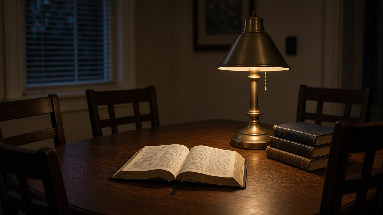 Book of Mormon Bot app: this week's block, voice picker, and gentle streak view
